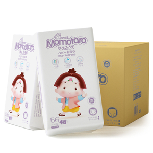 MOMOTARO Wholesale baby diapers Soft Skin Baby Fiber Natural Disposable Baby Diaper