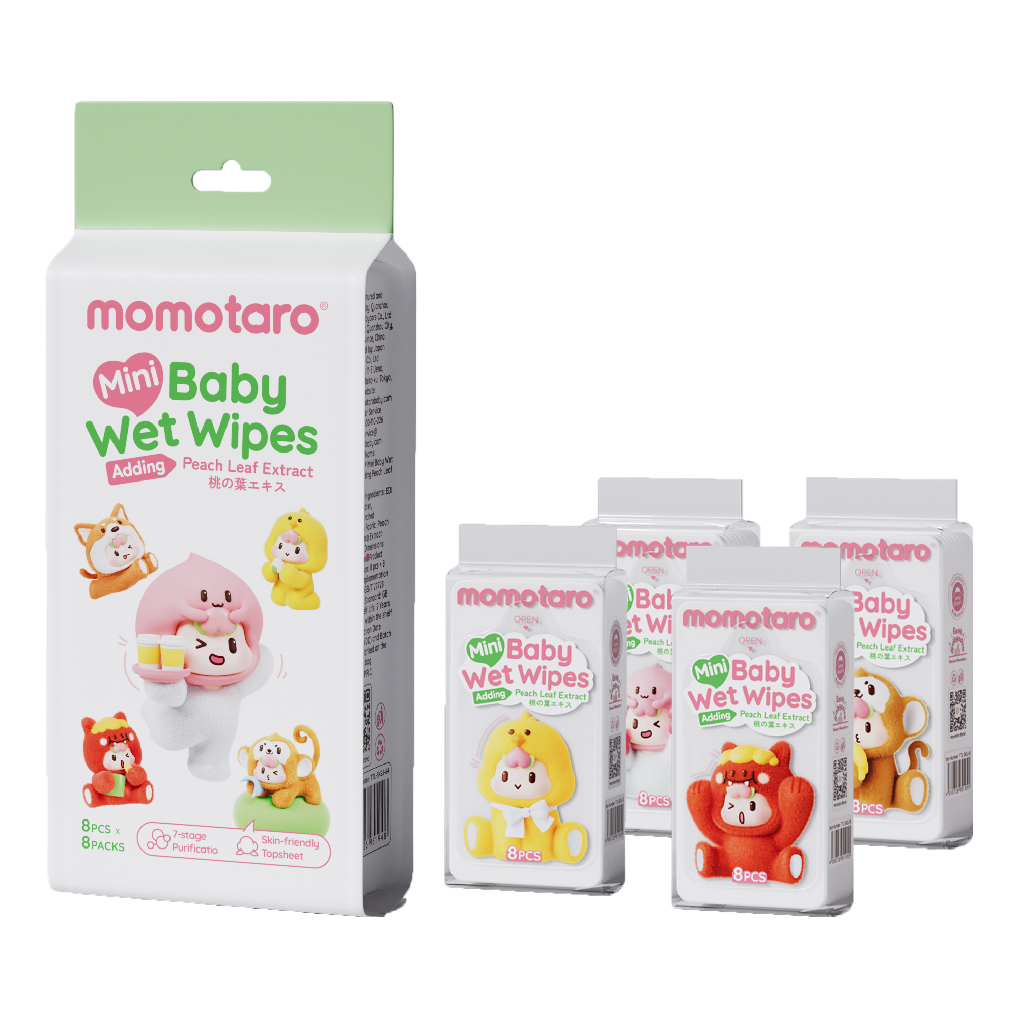 Momotaro Mini Baby Wipes Launch