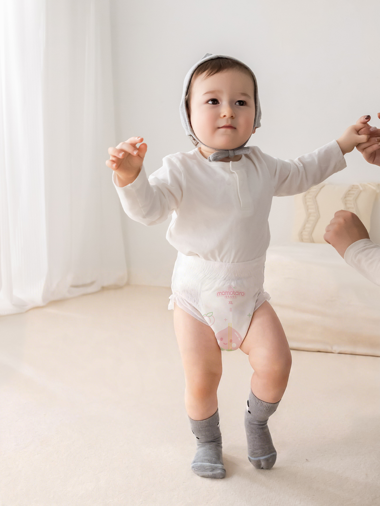 Momotaro Royal Soft Series Baby Pull Up Pants