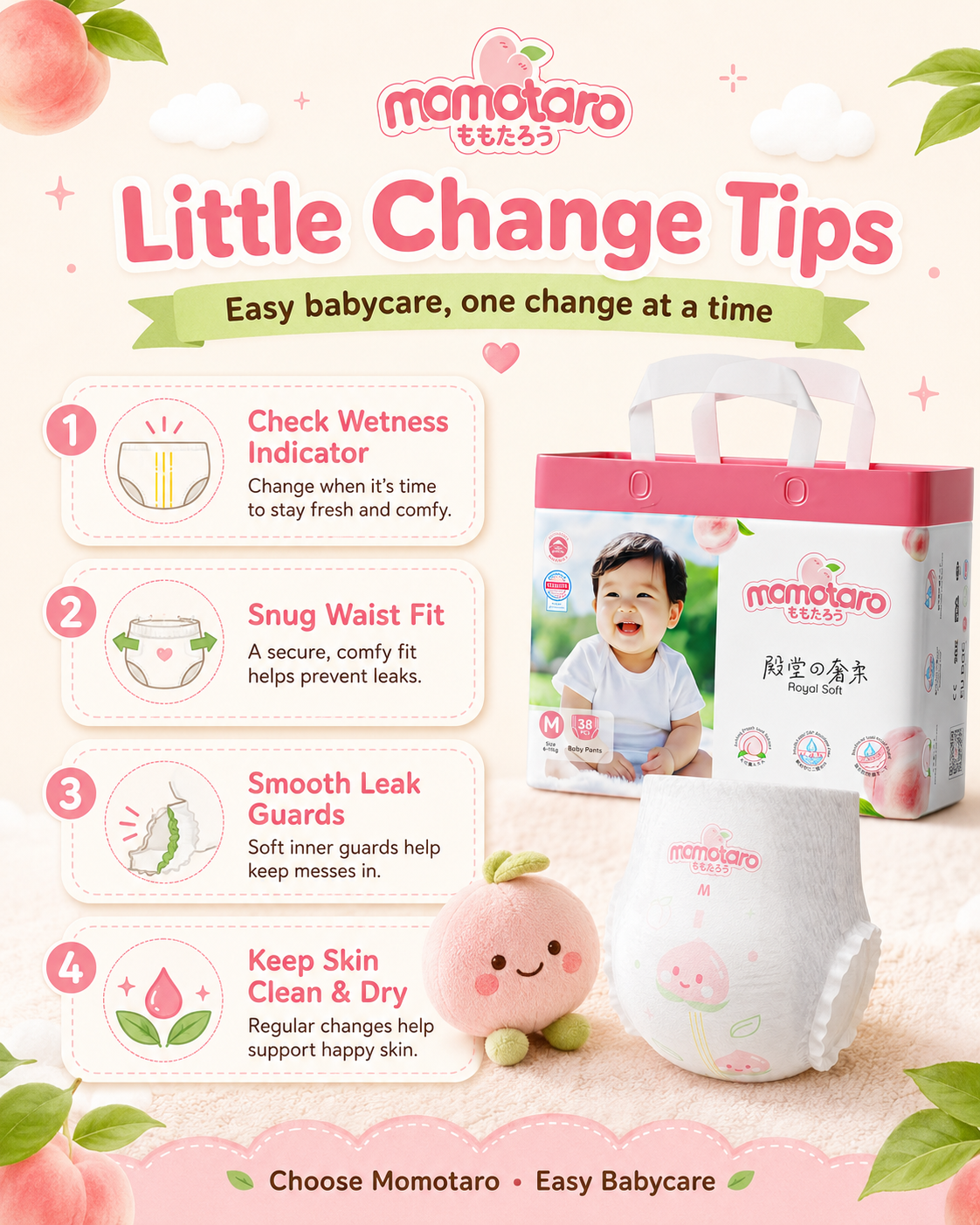 Momotaro Baby Pants – Soft Comfort for Every Little Adventure