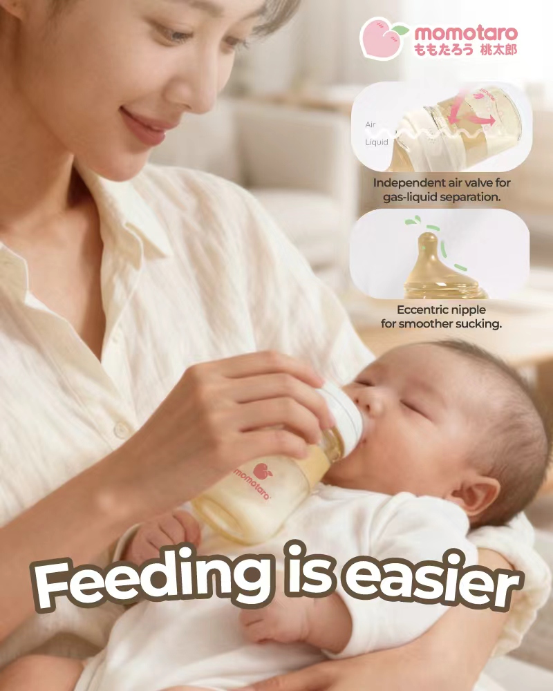 Feeding Made Easier with Momotaro Baby Bottle