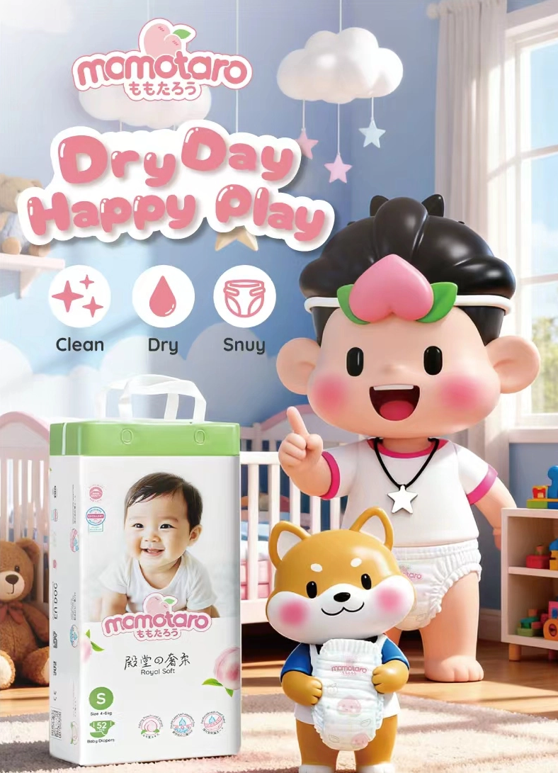 Momotaro Baby Diapers – Dry Comfort for Every Happy Day