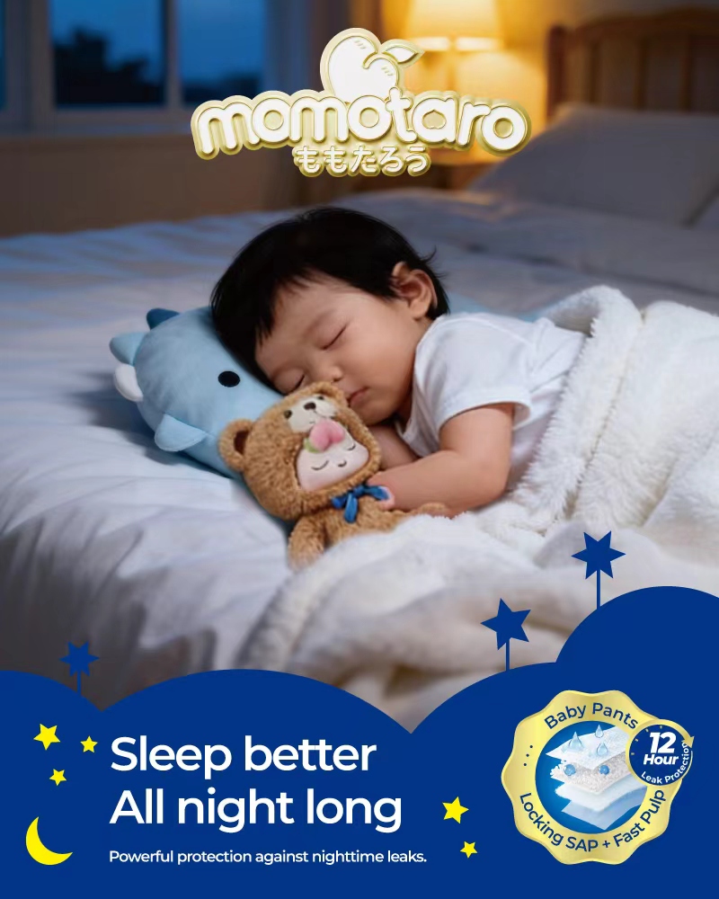 Help Your Baby Sleep Better All Night Long with Momotaro Baby Pants