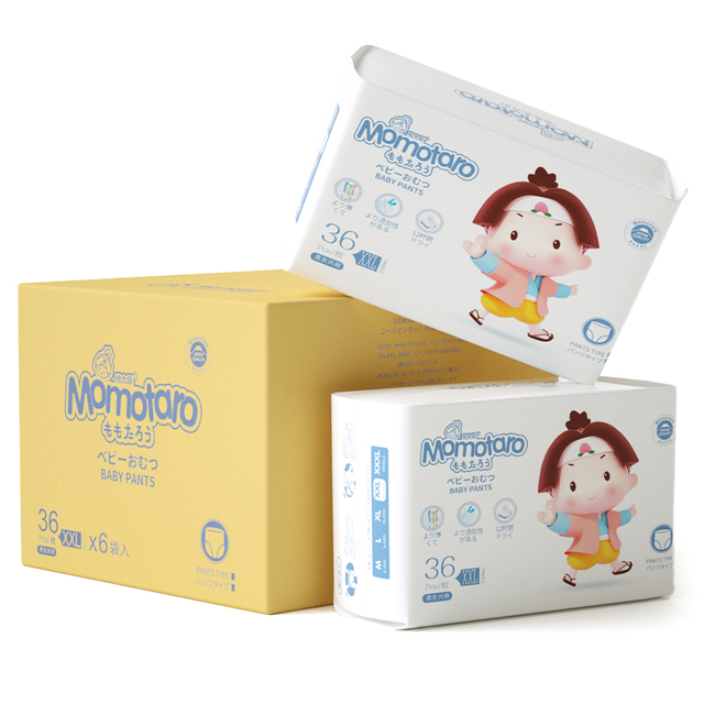MOMOTARO Training Baby Pants Pull Up Baby Diaper Pull-Up Wholesale China Wholesale Diaper Training Pants