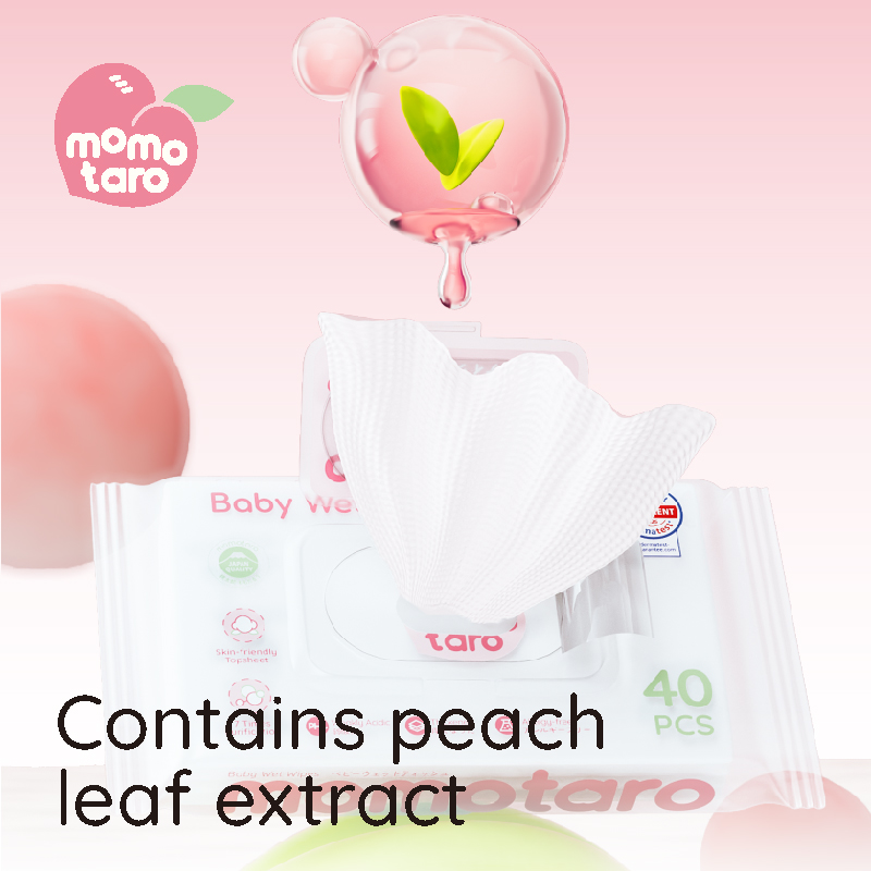 Naturally Caring for Your Baby’s Skin — Momotaro Baby Wipes with Plant-Based Essence