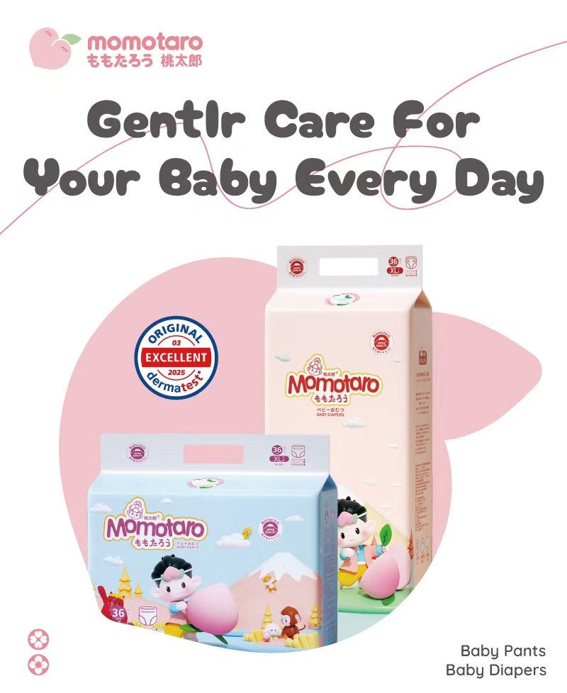 Momotaro Baby Diapers — Gentle Care for Your Baby Every Day