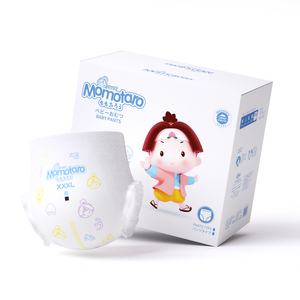 China OEM organic baby diaper kids care diapers Momotaro Soft Breathable disposable baby diapers