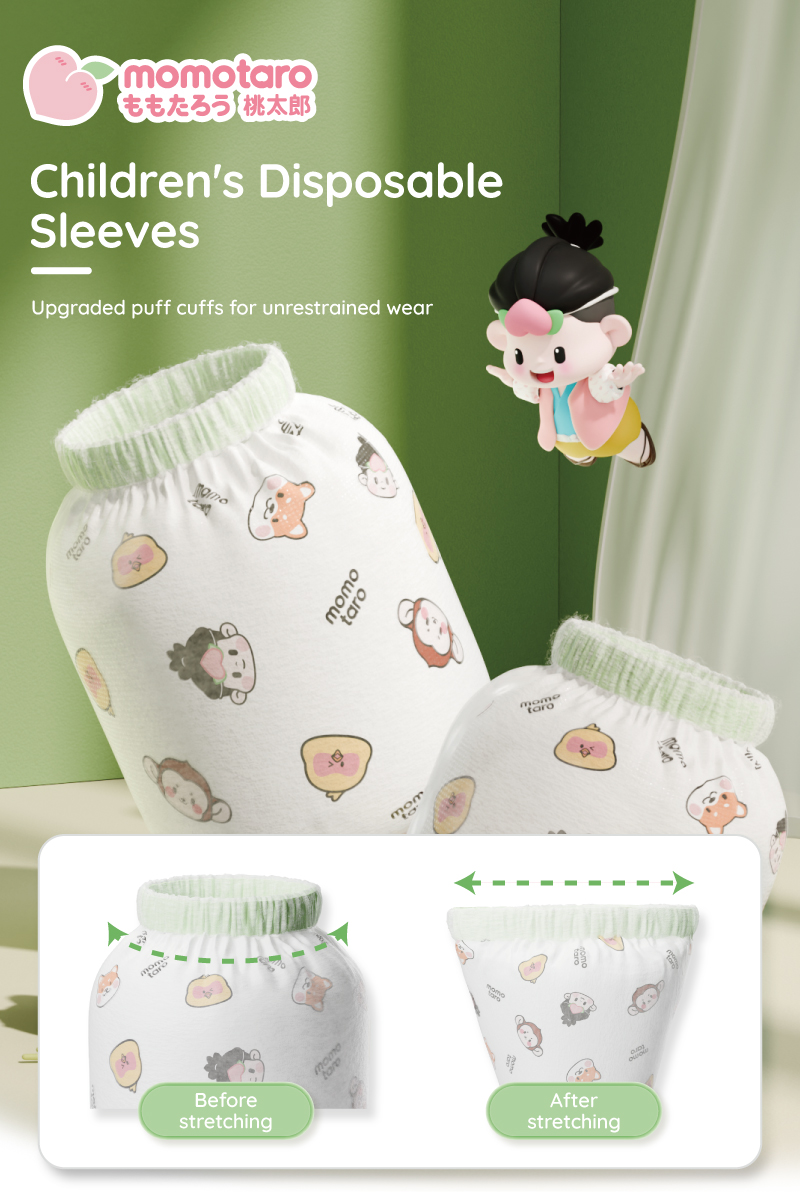 Momotaro Children’s Disposable Sleeves – Comfort Meets Convenience