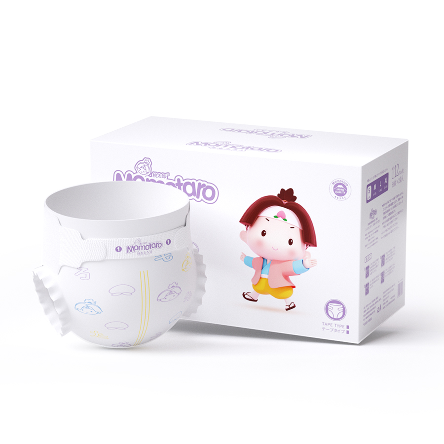 Momotaro affordable quality organic newborn disposable diapers wholesale