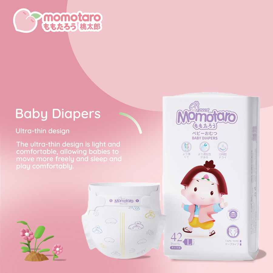 Momotaro Baby Diapers – Gentle Protection for Every Stage of Growth