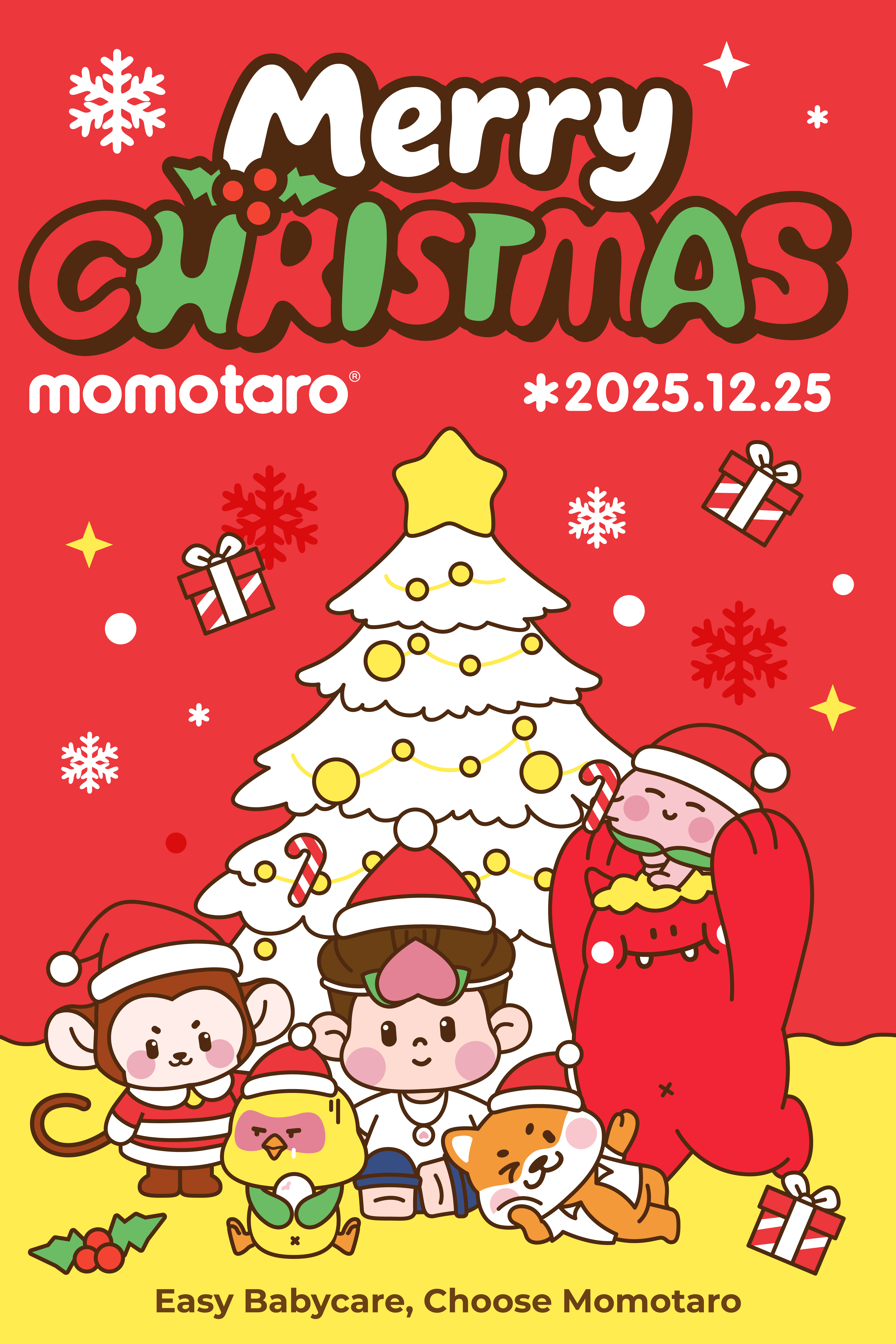 Merry Christmas from Momotaro: Caring for Babies, Every Day of the Year