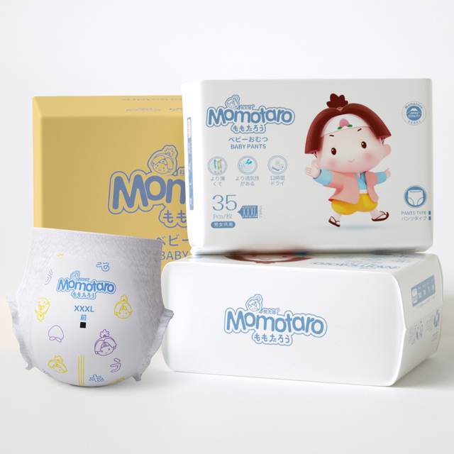 Wholesale Direct Momotaro Baby Diapers – Ultra-Soft and Breathable for Newborn Comfort
