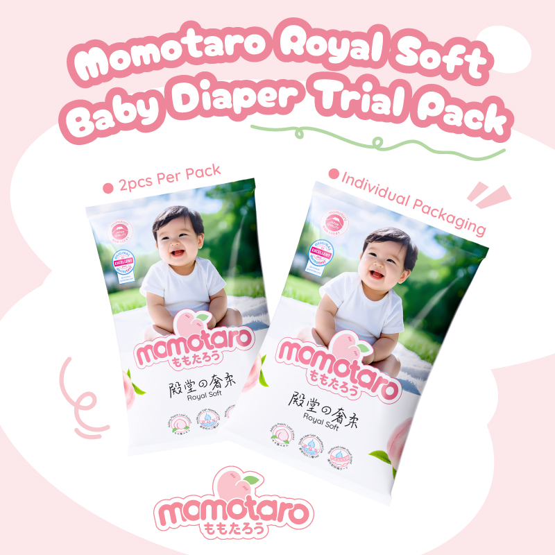 Individually Packed Baby Diapers – Travel-Friendly, Soft & Absorbent | Momotaro
